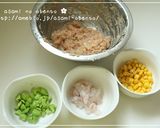 お弁当おかず☆レンジdeカラフル鶏団子♪作り方4写真