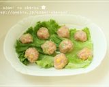 お弁当おかず☆レンジdeカラフル鶏団子♪作り方5写真