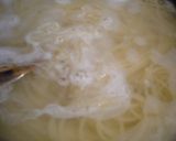 Sスパゲティー(鶏胸と茸のマヨ醤油)作り方1写真
