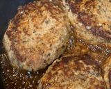 サバ缶バーグのレモン照り焼き作り方9写真
