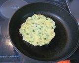 長いもでふんわり　にらとしらすのチヂミ作り方3写真