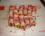 豚肉の野菜巻き作り方4写真