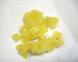 じゃが芋＆チーズのたらこ炒め作り方1写真