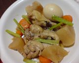 簡単☆鶏手羽元のやわらか煮♪作り方6写真