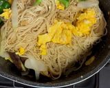 カレー風味ナスとピーマン素麺チャンプル風作り方10写真