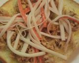 カニかま、卵、ツナのホットサンドウィッチ作り方6写真