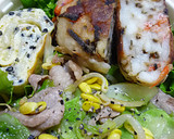 お弁当の「余った焼そばソースで野菜炒め」作り方4写真