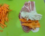 野菜たっぷり☆豚肉巻き作り方2写真
