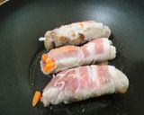 野菜たっぷり☆豚肉巻き作り方3写真