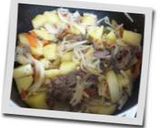 ✿冷蔵庫にある物でプルコギすき焼き風✿作り方4写真