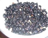 美味しんぼのまねで、黒豆の汲み出し豆腐作り方1写真
