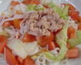 パスタ_トマトのさっぱり梅昆布茶和え作り方10写真