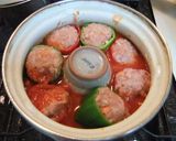 ピーマンの肉詰め煮★ボリュームたっぷり作り方3写真