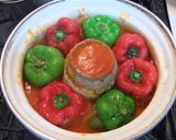 ピーマンの肉詰め煮★ボリュームたっぷり作り方4写真