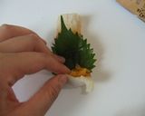 お弁当に❀つぼ漬けのちくわ巻き作り方2写真