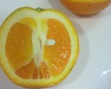 食べるとき汚れない！！オレンジの切り方☆作り方1写真