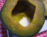 ミニかぼちゃの丸ごとグラタン作り方4写真