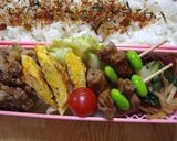 お弁当に♪焼き鳥と枝豆のピック作り方3写真