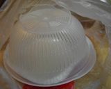 うどんのカップ麺（アルミ製）ドーム型パン作り方3写真