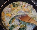 フライパンで２０分　タイのグリーンカレー作り方7写真