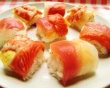 ウチの✿彩り寿司✿作り方10写真