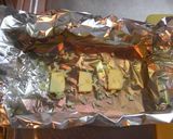 椎茸のマヨチーズのホイル焼き作り方2写真