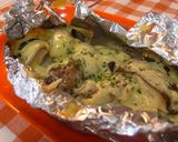 椎茸のマヨチーズのホイル焼き作り方8写真