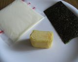 卵焼きで幼稚園バス♪　キャラ弁おかず作り方3写真