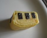 卵焼きで幼稚園バス♪　キャラ弁おかず作り方5写真