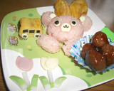 卵焼きで幼稚園バス♪　キャラ弁おかず作り方9写真
