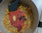 トマト缶キーマカレー作り方4写真