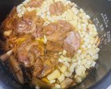 焼き鳥缶とそうめんつゆで簡単　鶏めし作り方5写真