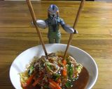 冷蔵庫の残り物で作る、あんかけ焼きそば！作り方9写真