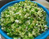 夏野菜のだしのヘルシーな冷製パスタ♪作り方4写真