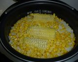 とうもろこしご飯　芯も一緒に炊き込んで作り方9写真