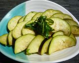 材料は２つだけ！水なすの塩もみ風作り方2写真