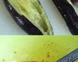 レンジで簡単★なすと大葉の胡麻和え作り方3写真