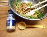 夏！とってもスパイシーな納豆塩焼きそば☆作り方2写真