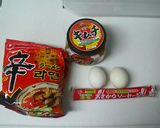 まろやカラキムチの辛ラーメン♪作り方1写真