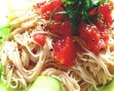 ▲冷製　トマ＆しそ…そうめん▲作り方7写真