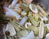 孟宗竹の炒め煮みそ味作り方5写真