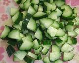 鶏ササミと豆腐の✿クリーミーサラダ作り方4写真