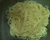 サーモンソースとたらこの冷製パスタ作り方2写真
