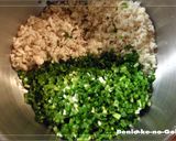 鍋1つで作る鶏肉とチーズのロールキャベツ作り方2写真