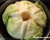 鍋1つで作る鶏肉とチーズのロールキャベツ作り方5写真