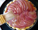 桃のババロアシャルロットケーキ♪作り方28写真