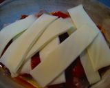 簡単!!豚とチーズとポテトの重ね焼き!作り方5写真