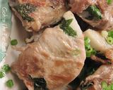 れんこん大葉の豚肉巻き作り方4写真