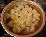 ジャガイモ甘肉味噌和え作り方1写真