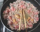 ジャガイモ甘肉味噌和え作り方2写真